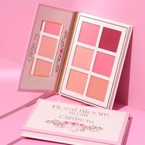 Beauty Creations Floral Bloom Blush Palette - 6 blush shades